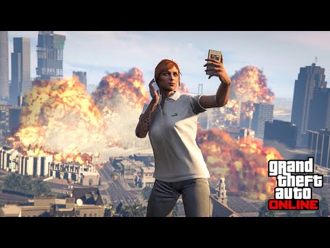 Зашёл в открытую сессию на ПК в GTA Online