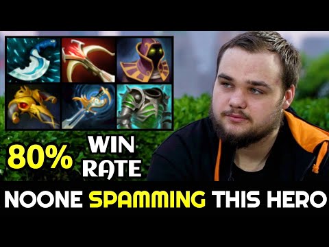 NOONE is spamming this Hero — 14min Godlike 80% Winrate