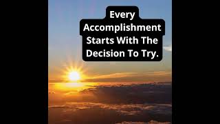 Every accomplishment starts with the reason to try. #shorts #powerfulmotivation video status