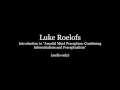 Luke Roelof's Introduction to "Amodal Mind Perception"