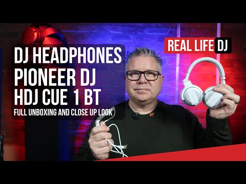 Распаковка наушников для DJ Pioneer HDJ-CUE1BT