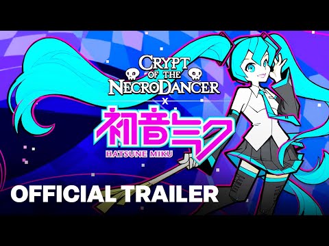 Crypt of the NecroDancer: Hatsune Miku Character DLC Trailer