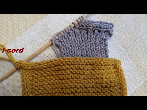 180*STRICKTIPPS*i-cord abketten*Kordelabschlus*
