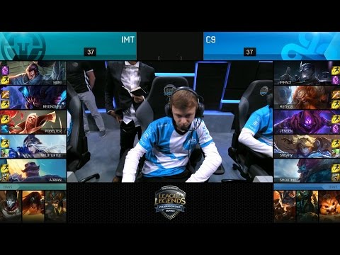 IMT vs C9 Game 3 Highlights - 2016 NALCS REGIONAL QUALIFIERS DAY 3