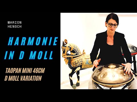 Handpan Klangwelten in D Moll|  Mini Taopan Handpan 46cm