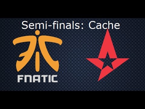 ELEAGUE MAJOR 2017: Fnatic vs Astralis (Semi-Finals Full Game 1: Cache)