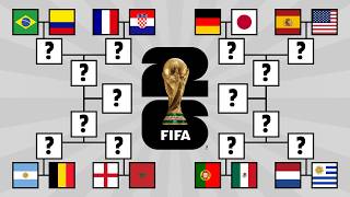 FIFA World Cup 2026 Round of 16 | Marble Football Tournament 🏆⚽