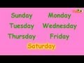 Days Of The Week Song - TV Левко - Пісня про дні тижня англійською ...