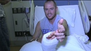 Attack victim: I was basically biting the shark