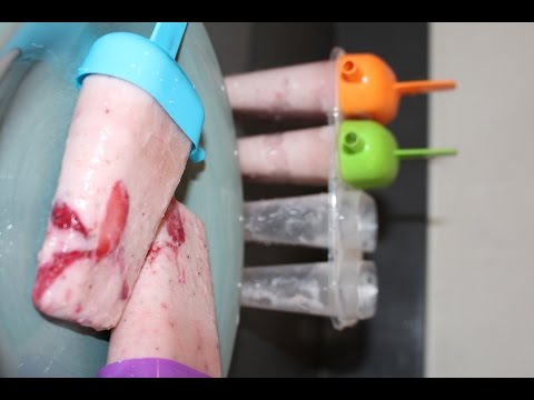 Helado de Fresas y Bananas