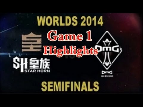World championship 2014 - SHR vs OMG (Game 1) - Semifinal (Highlights)