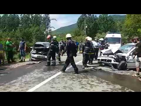 Coliziune autoturisme Poiana Ampoiului