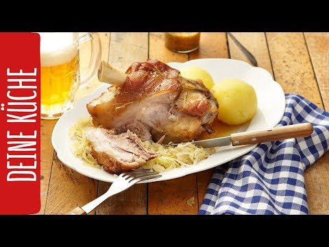 Schweinshaxen mit Sauerkraut | REWE Deine Küche