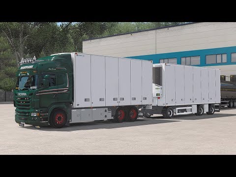Scania R500 BDF - Euro Truck Simulator 2 v1.28 - Promods 2.18 Bacau(RO) - Debrecen(HU)