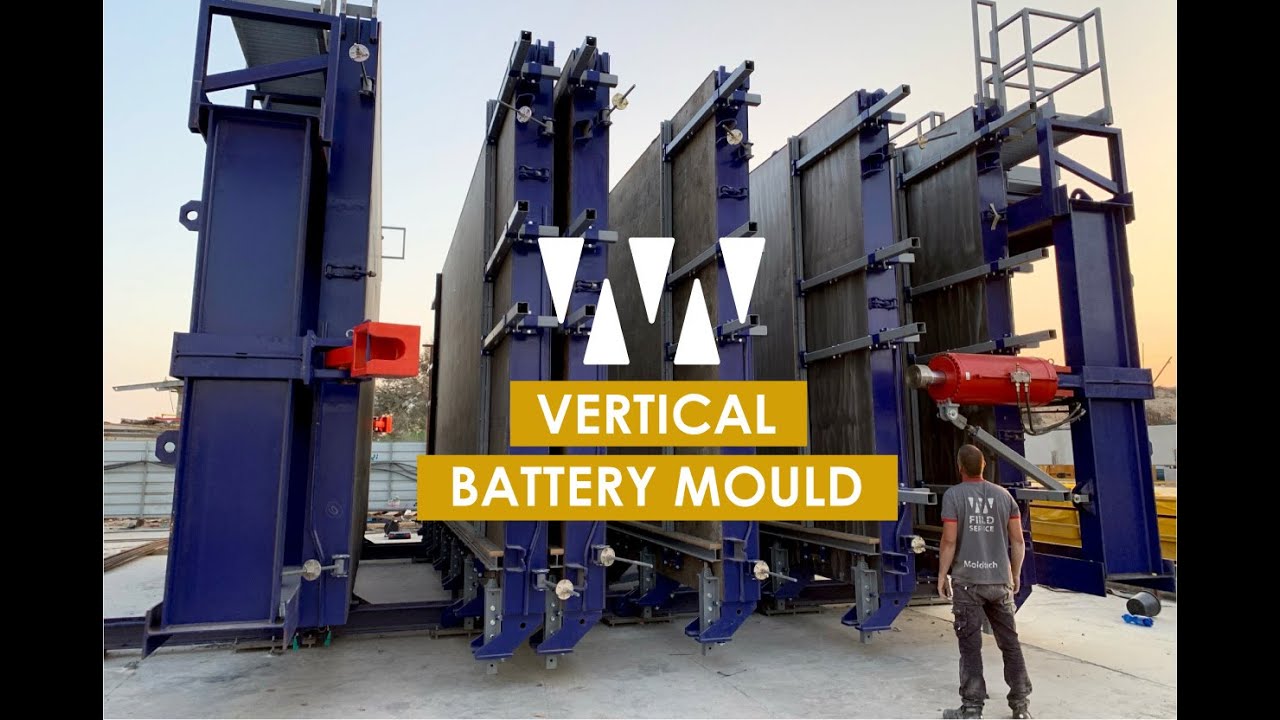 Vertical Battery Mould For Panels