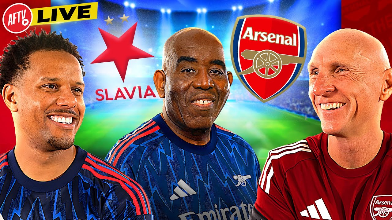 Slavia Prague vs Arsenal (Live Build Up from Prague)
