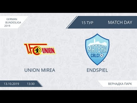 AFL19. Germany. Bundesliga. Day 15. Union MIREA - Endspiel.