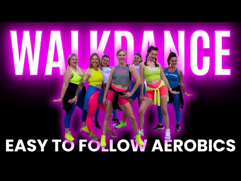 Aerobics Are Back, Baby! 15 Minute Dua Lipa WALKDANCE Workout