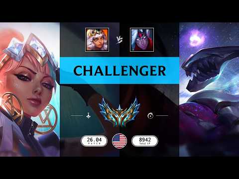 Challenger Match: Qiyana vs Varus - NA server Patch 26.04