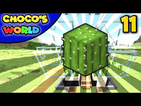 BROKEN Cactus Farm (Shaky Sand) | Choco's World (Hardcore Vanilla) | Ep 11