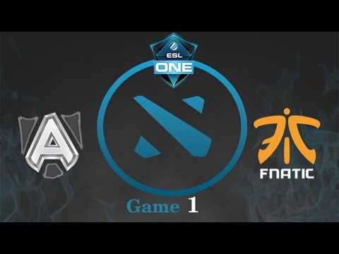 Highlights Alliance vs Fnatic Game 1, ESL One Frankfurt 2016, 6/17/2016