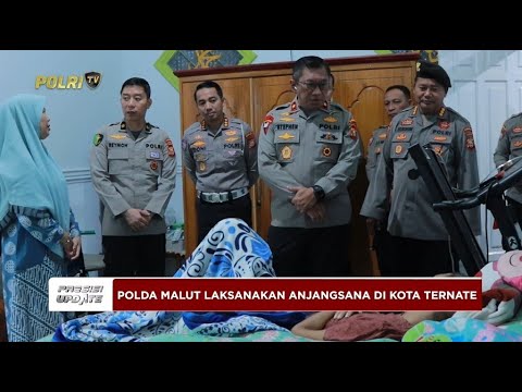 PRESISI UPDATE: POLDA MALUKU UTARA LAKUKAN ANJANGSANA KEPADA ANGGOTA YANG SAKIT 20/06/25 (19.00)