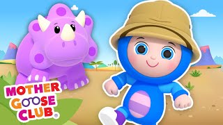 Dinosaur Stomp + More | Mother Goose Club Cartoons #NurseryRhymes