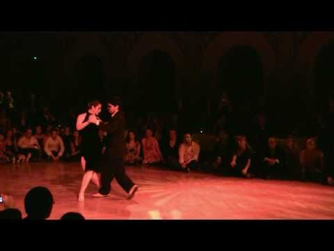  Fernando Sanchez  and  Ariadna Naveira  are  dancing  to  the  vals  "  Noche De Estrellas  "