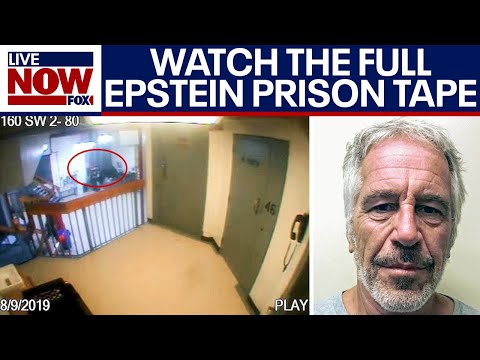 FULL Epstein prison video from his last night alive