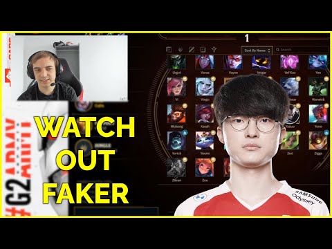 Caps answers if he will SOLO KILL FAKER?