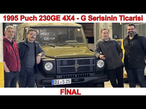 1995 Puch 230GE 4X4 Restorasyon FİNAL I G Serisinin Ticarisi