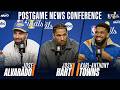 Jose Alvarado Karl Anthony Towns Josh Hart On Knicks Historic Game 4 Win In NBA Finals MSG Crowd