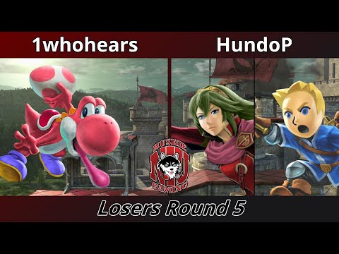 Castle Siege 32 - Losers Round 5 - 1whohears (Yoshi) vs HundoP (Lucina, Mii Swordfighter)