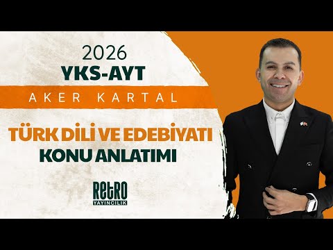 3) Poetry Knowledge | AYT - Turkish Language and Literature | Aker KARTAL - 2026