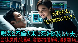 親友と不倫の末に死を偽装した夫。全てに気付いた妻の、冷徹な復讐が今、幕を開ける。#海外の反応