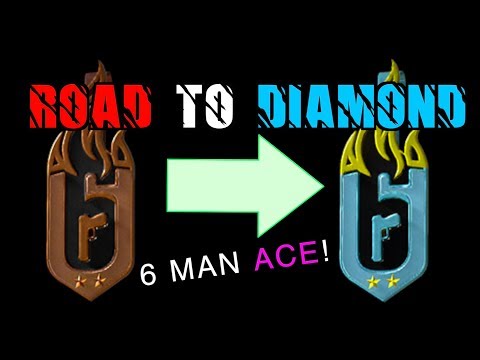 THE 6 MAN ACE?! - Road to Diamond (Ep. 2) - Rainbow Six Siege Ranked Highlights