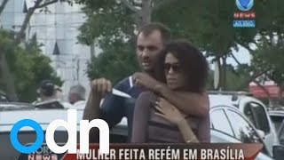 Dramatic rescue: Man holds woman hostage at knifepoint in Brazil