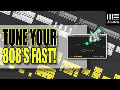 Tuning 808 Ableton Tutorial