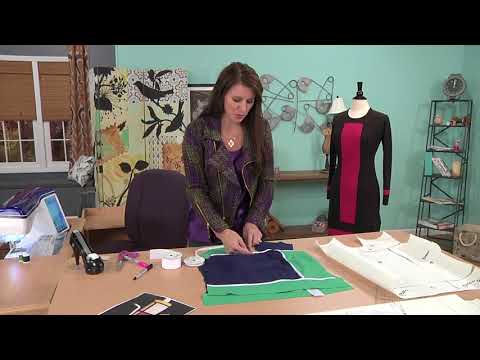 Learn How to Design and Sew a Color Blocked Sheath...