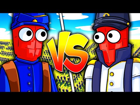 I Made The Most EXTREME MUSKET BATTLE with 32,914 Units! TABS American Civil War
