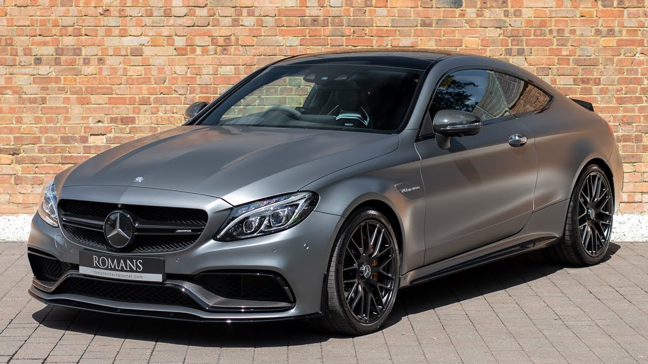 2017 Used Mercedes Benz C Class Amg C 63 S Edition 1 Motorsport Selenite Grey Magno 2017 Used Mercedes Benz C Class Amg C 63 S Edition 1 Motorsport Selenite Grey Magno