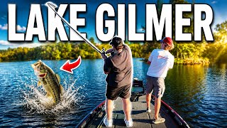 Fishing a BIG BASS Factory in East Texas! The ETX Series Part. 1 Lake Gilmer