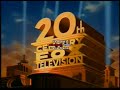 The Destruction Of 20th Century Fox Television Logo 1995