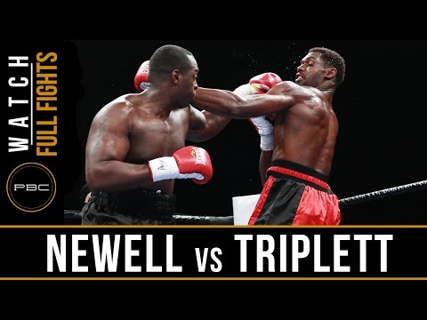 Newell vs Triplett FULL FIGHT: August 23, 2016 - PBC on FS1