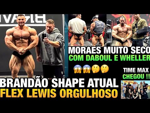 BRANDÃO GIGANTE BUGOU FLEX LEWIS - MORAES SUPER FIBRADO COM DABOUL E FLEX WHELLER E MAIS