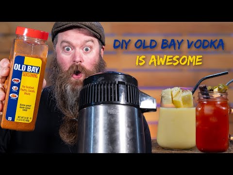 I Distilled Old Bay Vodka.  Its AMAZING