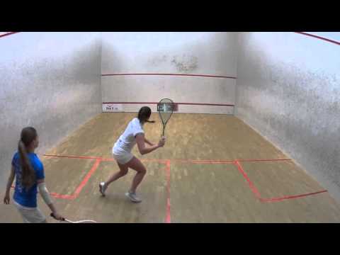 Anna-Klara Ahlmer (Enskede SC) vs Alina Tuzlukova (Wasa SRC)