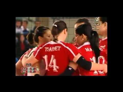 Algeria - Taipei Volleyball  Oran 2012 SET 3