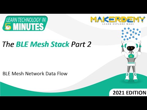 The BLE Mesh Stack Part 2 (2021) | Learn Technology in 5 Minutes