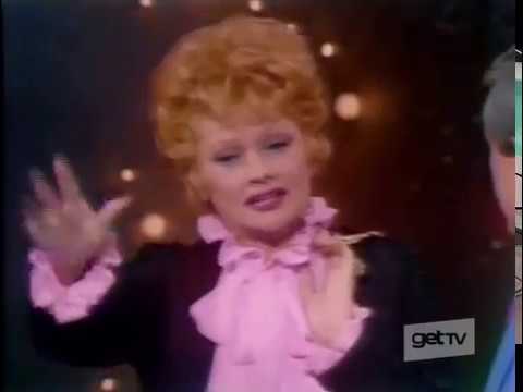 Lucille Ball acknowledges Eddie Cantor